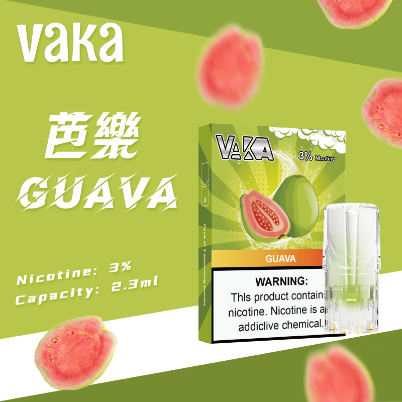 限時活動-【vaka一代煙彈】購買6盒送VAKA煙蛋1盒 /購買10盒送VAKA主機一隻，通配一代relx/sp2一代主機