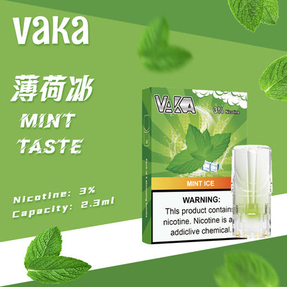 限時活動-【vaka一代煙彈】購買6盒送VAKA煙蛋1盒 /購買10盒送VAKA主機一隻，通配一代relx/sp2一代主機
