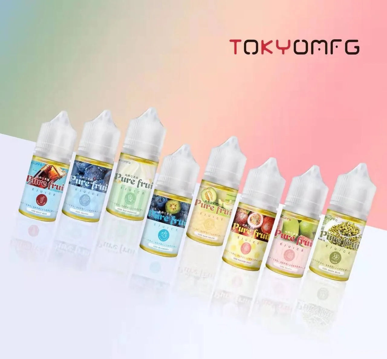 Pure Fruit純粹果物煙油30ml 純水果風味清爽順滑 小煙煙油