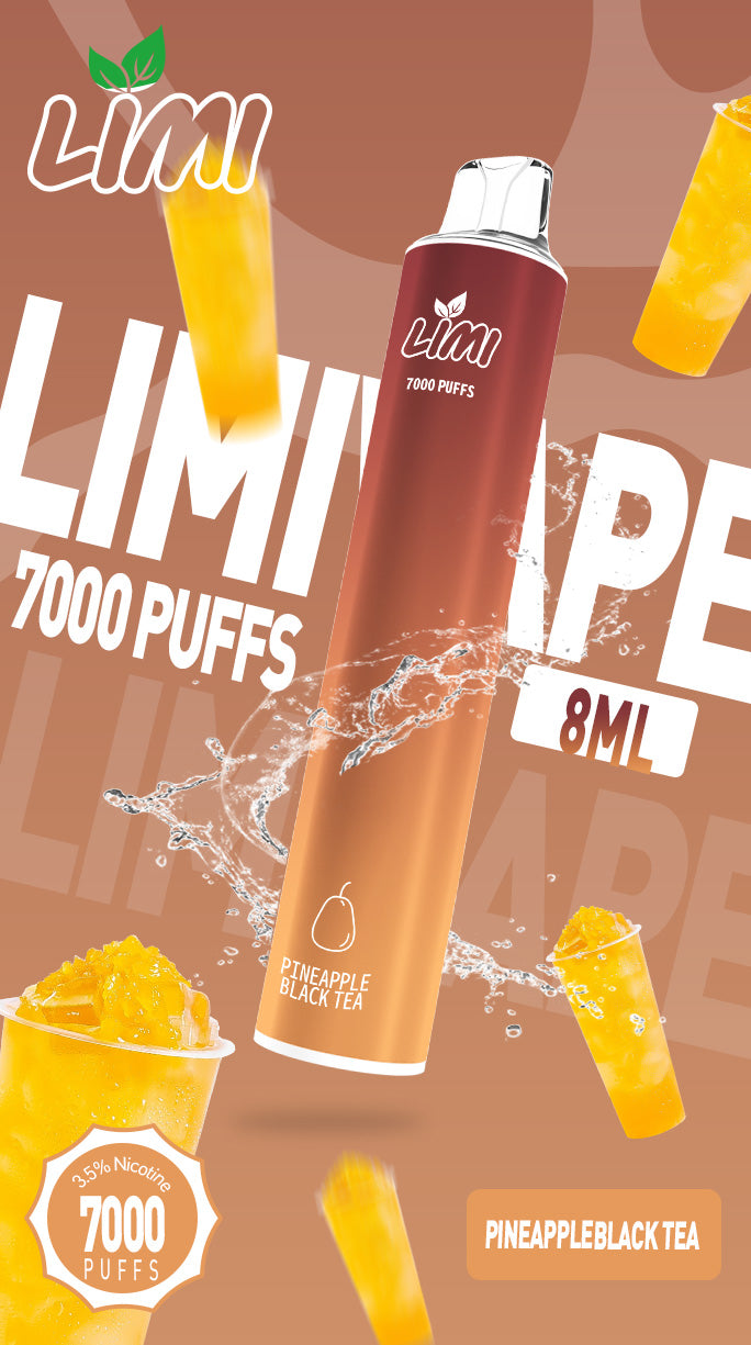 台灣現貨-Limi7000口拋棄式/電子煙  煙油容量更高 口味更優化