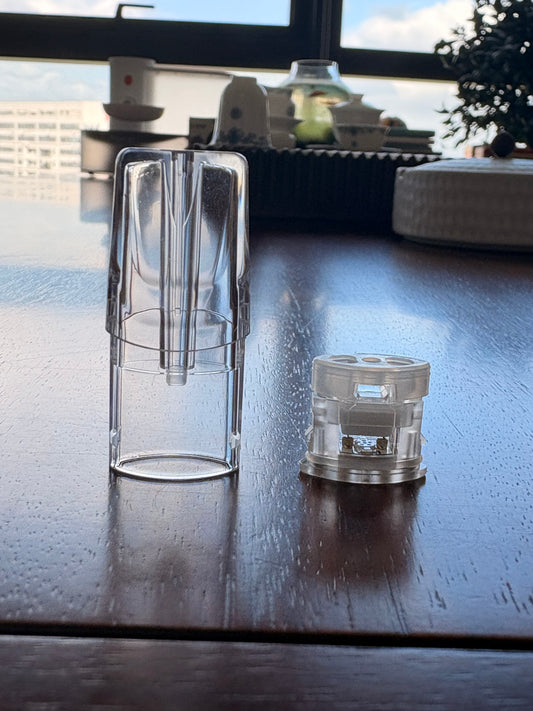 Lana原廠正版一代紅色發光空彈1.6ml 通用一代主機空倉 底座飛油棉防護 最低50入組