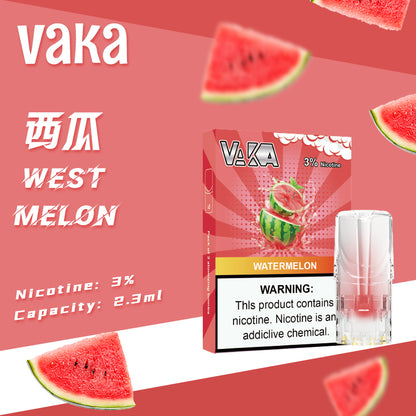 限時活動-【vaka一代煙彈】購買6盒送VAKA煙蛋1盒 /購買10盒送VAKA主機一隻，通配一代relx/sp2一代主機