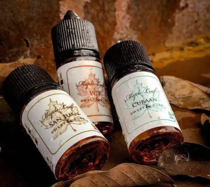 台灣現貨-正品原裝美國加拿大進口 Maple Leaf 楓葉煙油 30ML 小煙油