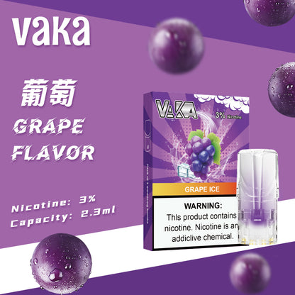 限時活動-【vaka一代煙彈】購買6盒送VAKA煙蛋1盒 /購買10盒送VAKA主機一隻，通配一代relx/sp2一代主機