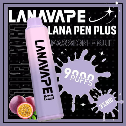LANA9000口 一次性拋棄式|大容量 持久續航 快速充電-台灣現貨