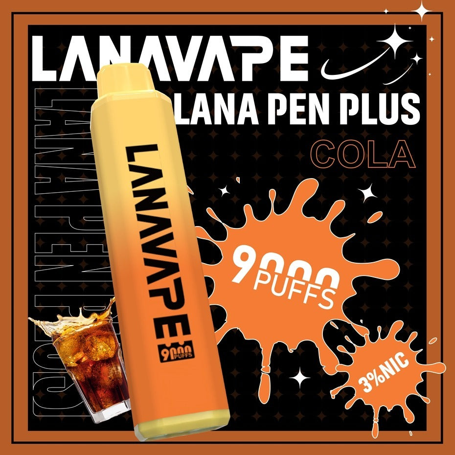 LANA9000口 一次性拋棄式|大容量 持久續航 快速充電-台灣現貨