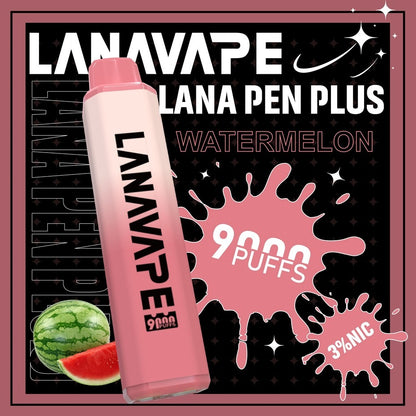 LANA9000口 一次性拋棄式|大容量 持久續航 快速充電-台灣現貨