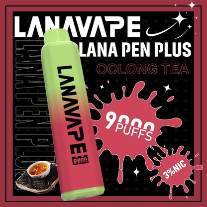 LANA9000口 一次性拋棄式|大容量 持久續航 快速充電-台灣現貨