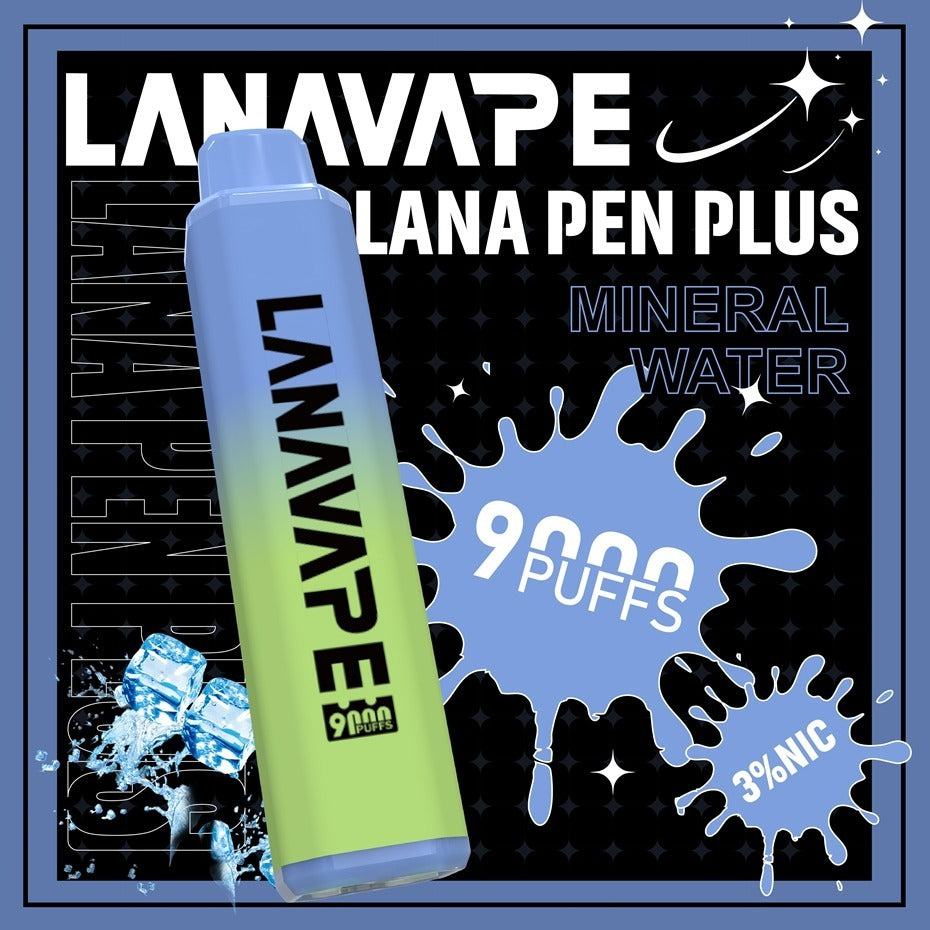LANA9000口 一次性拋棄式|大容量 持久續航 快速充電-台灣現貨