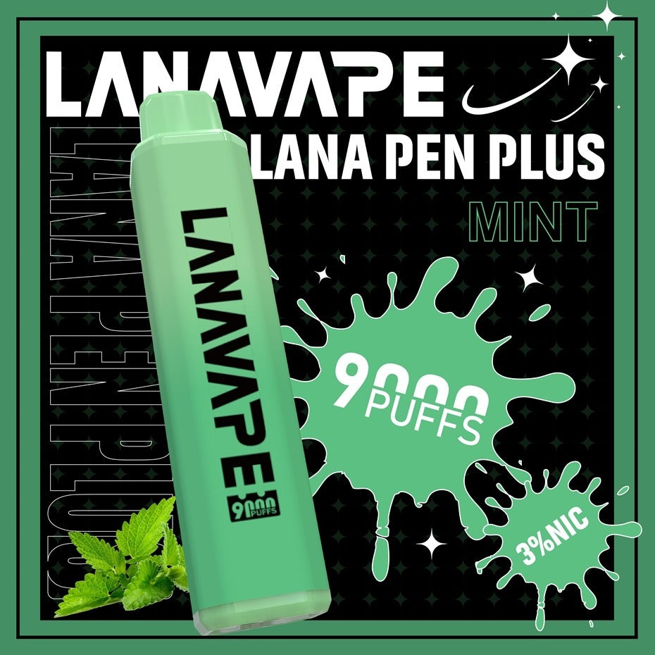 LANA9000口 一次性拋棄式|大容量 持久續航 快速充電-台灣現貨
