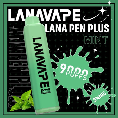 LANA9000口 一次性拋棄式|大容量 持久續航 快速充電-台灣現貨