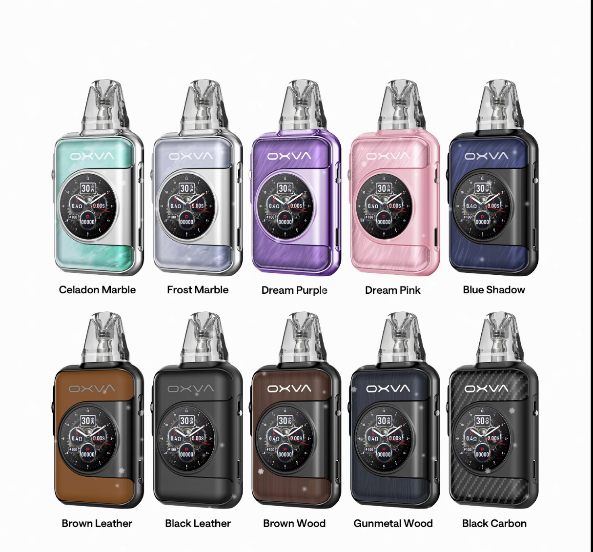 OXVA XLIM SQ PRO2 小蠻牛 觸控式註油主機/小蠻牛原產空倉3入組