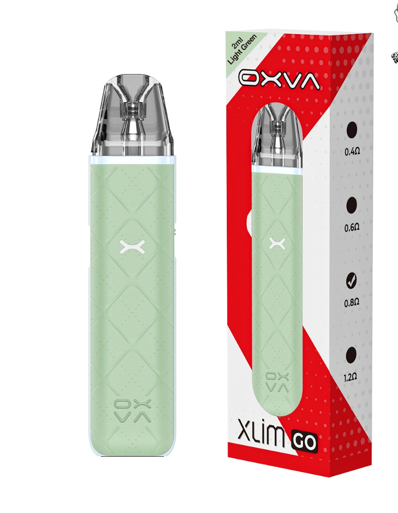 OXVA XLIM GO｜小蠻牛輕盈型電子煙註油主機/小蠻牛(原廠)空彈3入組-台灣現貨