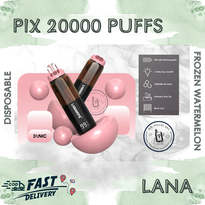 LANA PIX 閃光彈20000口拋棄式